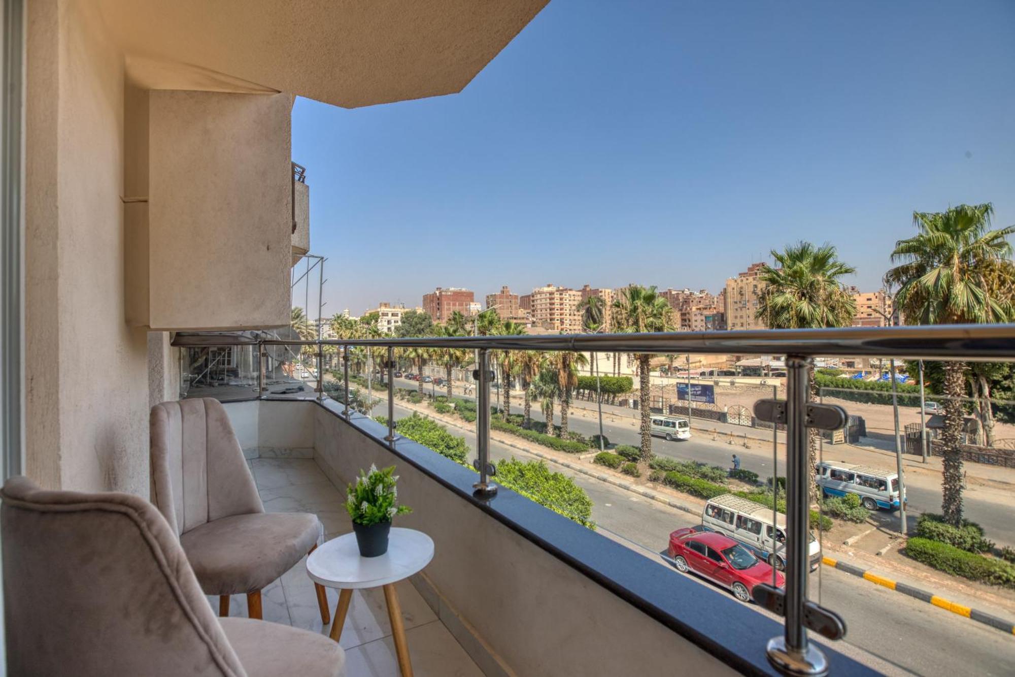 Khattab Pyramids View Hotel Kafret el-Gabal Eksteriør bilde